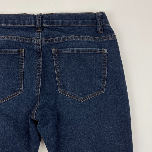 Forever 21 Womens Jeans Dark Wash Blue 27 - Picture 5 of 6
